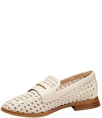 Johnston & Murphy Women's Gillian Woven Penny Loafers