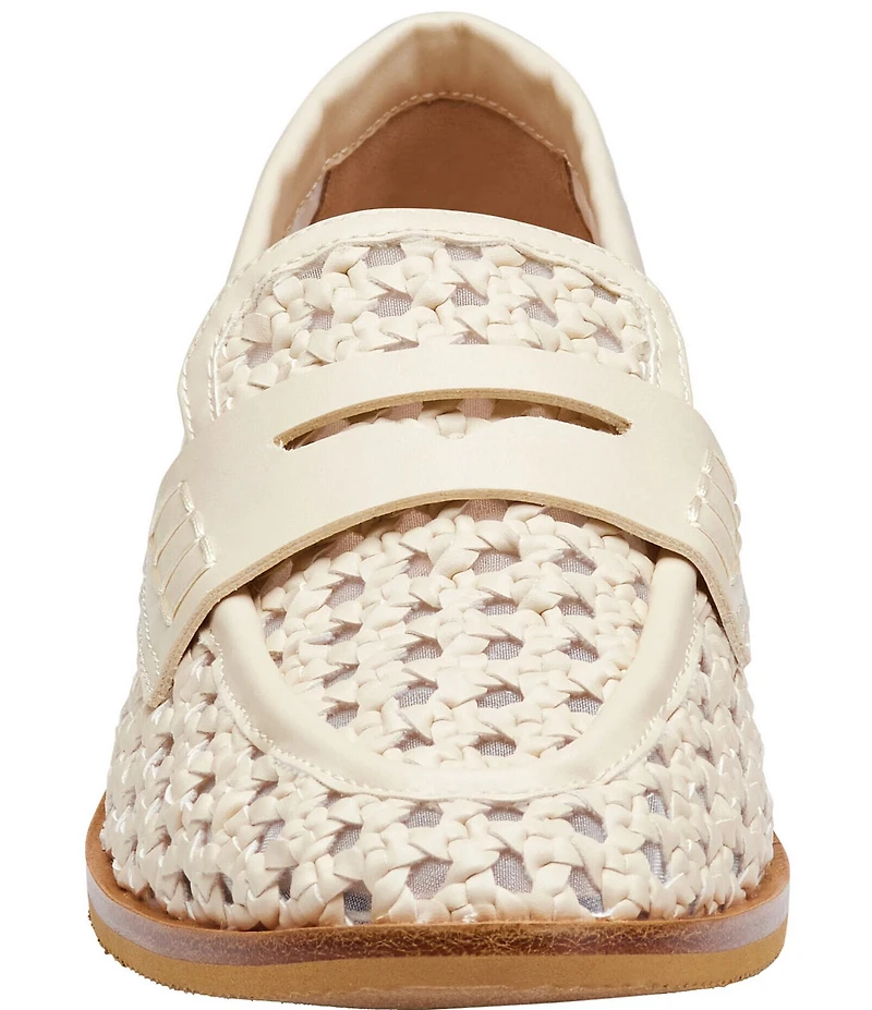 Johnston & Murphy Women's Gillian Woven Penny Loafers
