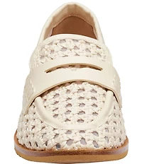 Johnston & Murphy Women's Gillian Woven Penny Loafers