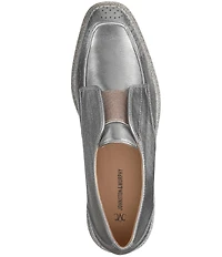Johnston & Murphy Women's Gracelyn Leather Perforated Detail Platform Oxfords