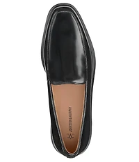 Johnston & Murphy Women's Gracelyn Leather Venetian Platform Wedge Loafers
