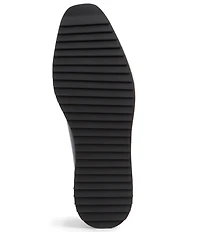 Johnston & Murphy Women's Gracelyn Leather Venetian Platform Wedge Loafers
