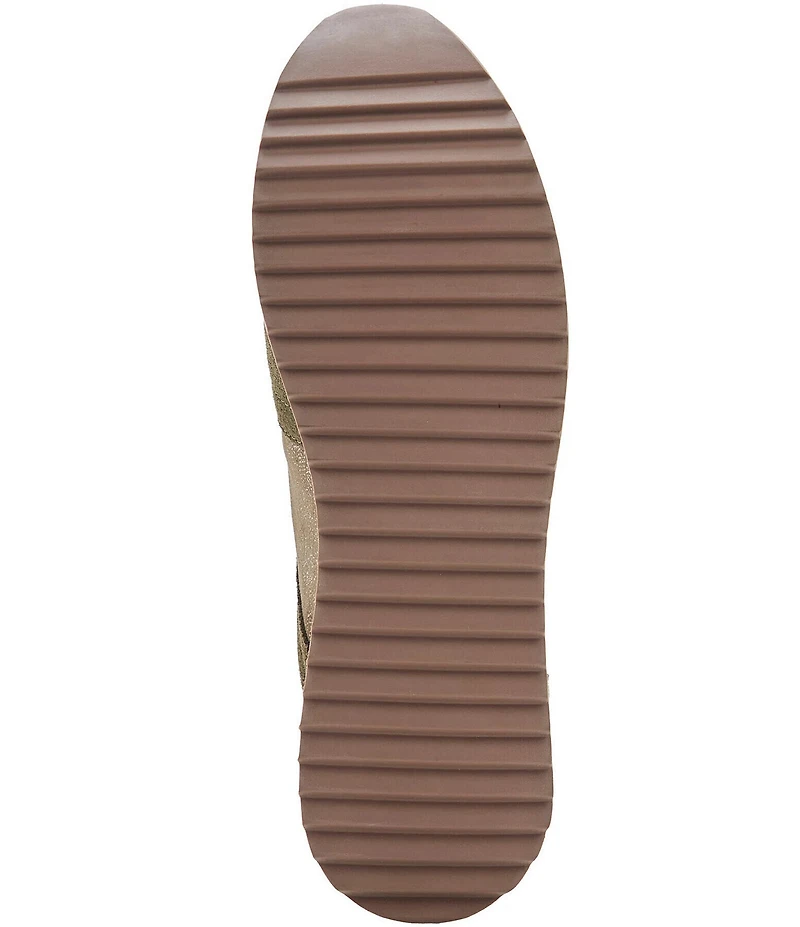 Johnston & Murphy Women's Gracie Suede Colorblock Lace Up Sneakers