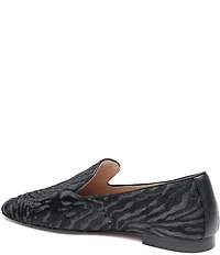 Johnston & Murphy Women's Isabel Zebra Haircalf Venetian Loafers