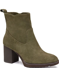 Johnston & Murphy Women's Izzie Waterproof Suede Booties