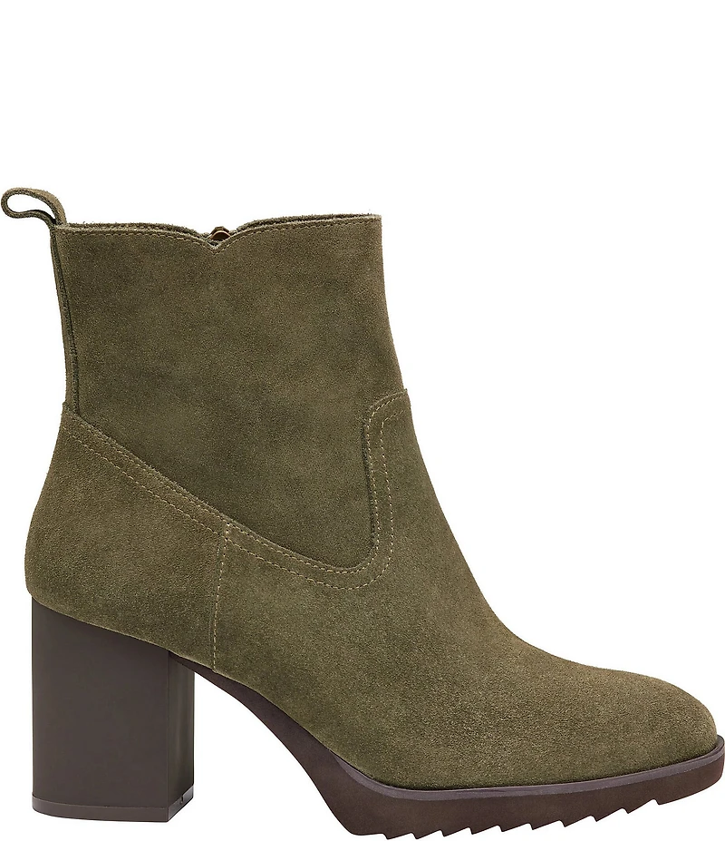 Johnston & Murphy Women's Izzie Waterproof Suede Booties