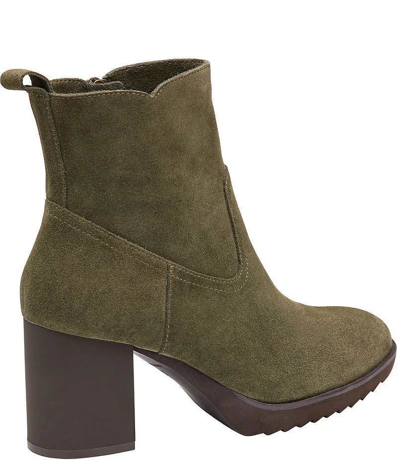 Johnston & Murphy Women's Izzie Waterproof Suede Booties