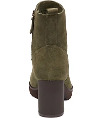 Johnston & Murphy Women's Izzie Waterproof Suede Booties