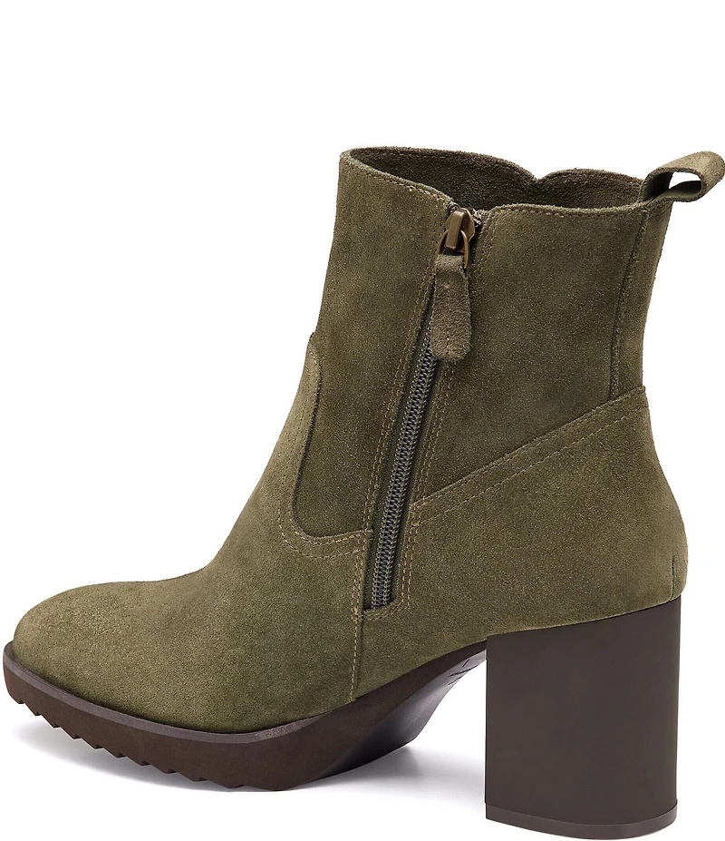Johnston & Murphy Women's Izzie Waterproof Suede Booties