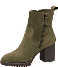 Johnston & Murphy Women's Izzie Waterproof Suede Booties