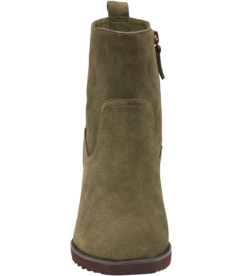 Johnston & Murphy Women's Izzie Waterproof Suede Booties
