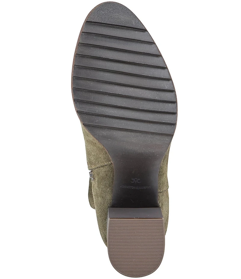 Johnston & Murphy Women's Izzie Waterproof Suede Booties