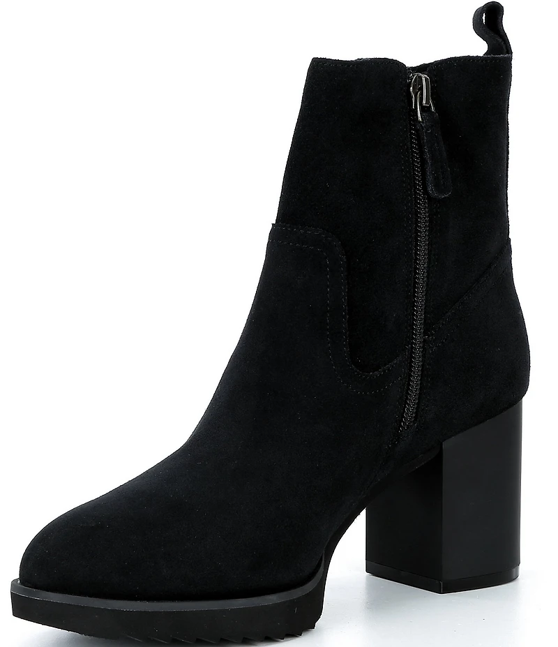 Johnston & Murphy Women's Izzie Waterproof Suede Booties