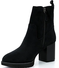 Johnston & Murphy Women's Izzie Waterproof Suede Booties