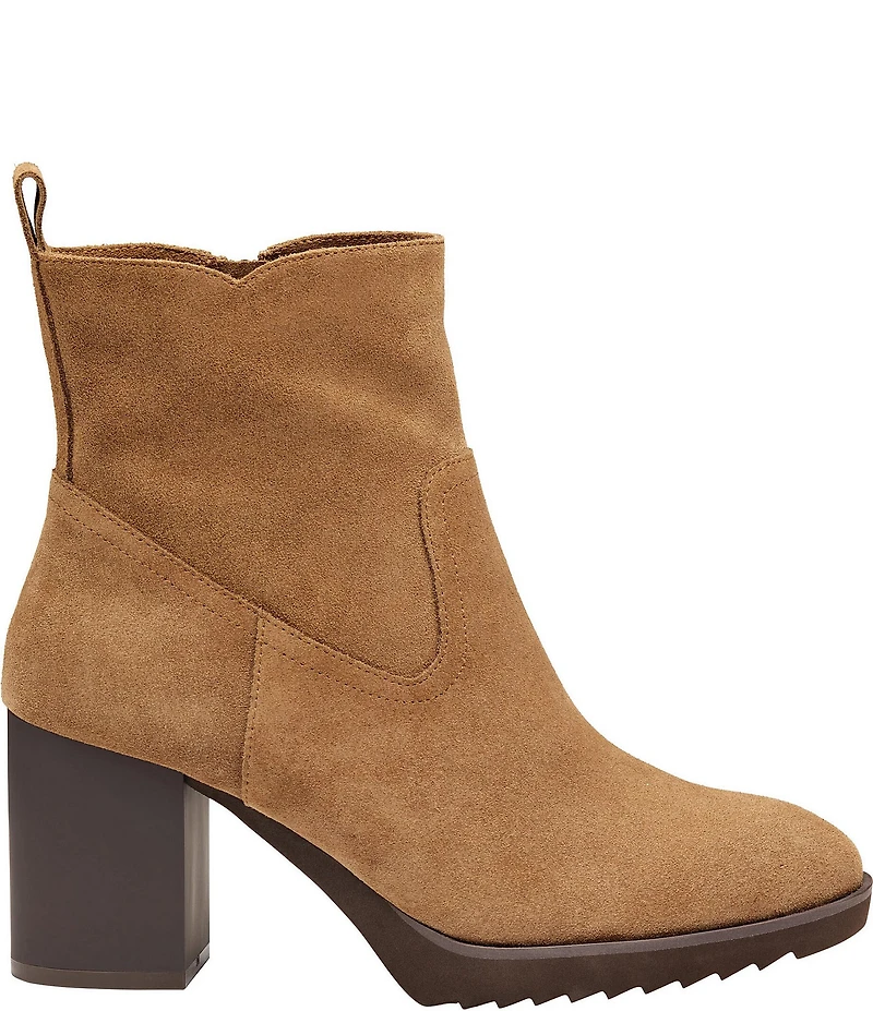 Johnston & Murphy Women's Izzie Waterproof Suede Booties