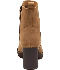 Johnston & Murphy Women's Izzie Waterproof Suede Booties