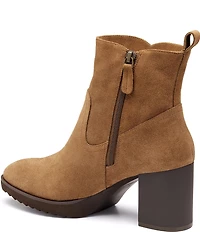 Johnston & Murphy Women's Izzie Waterproof Suede Booties