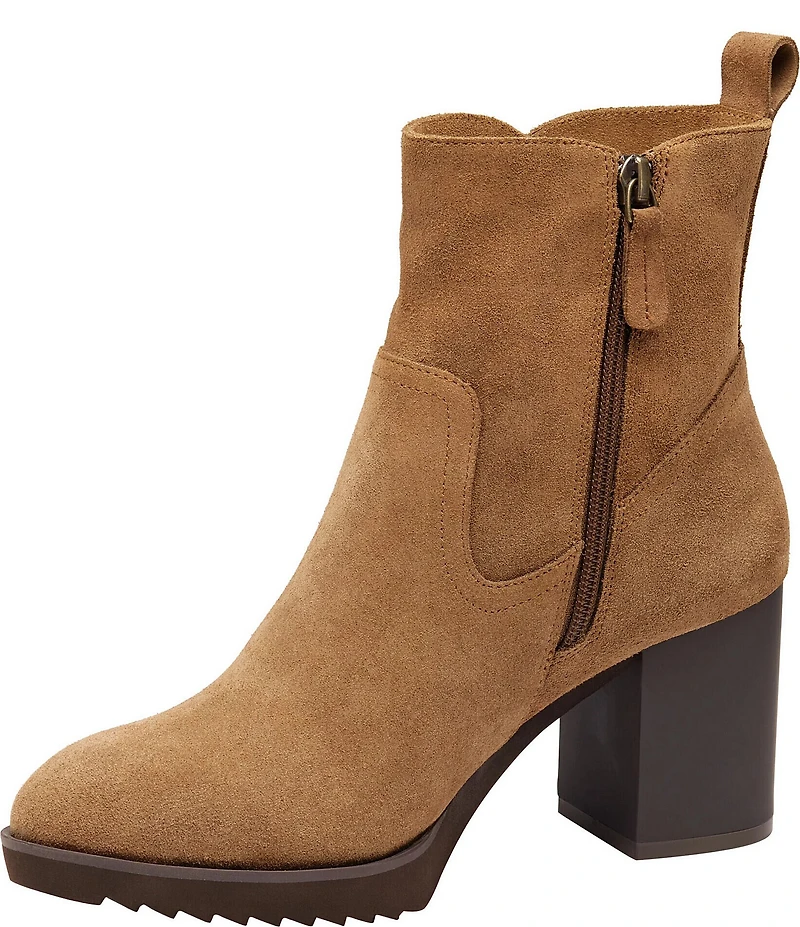 Johnston & Murphy Women's Izzie Waterproof Suede Booties