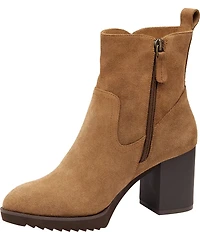 Johnston & Murphy Women's Izzie Waterproof Suede Booties
