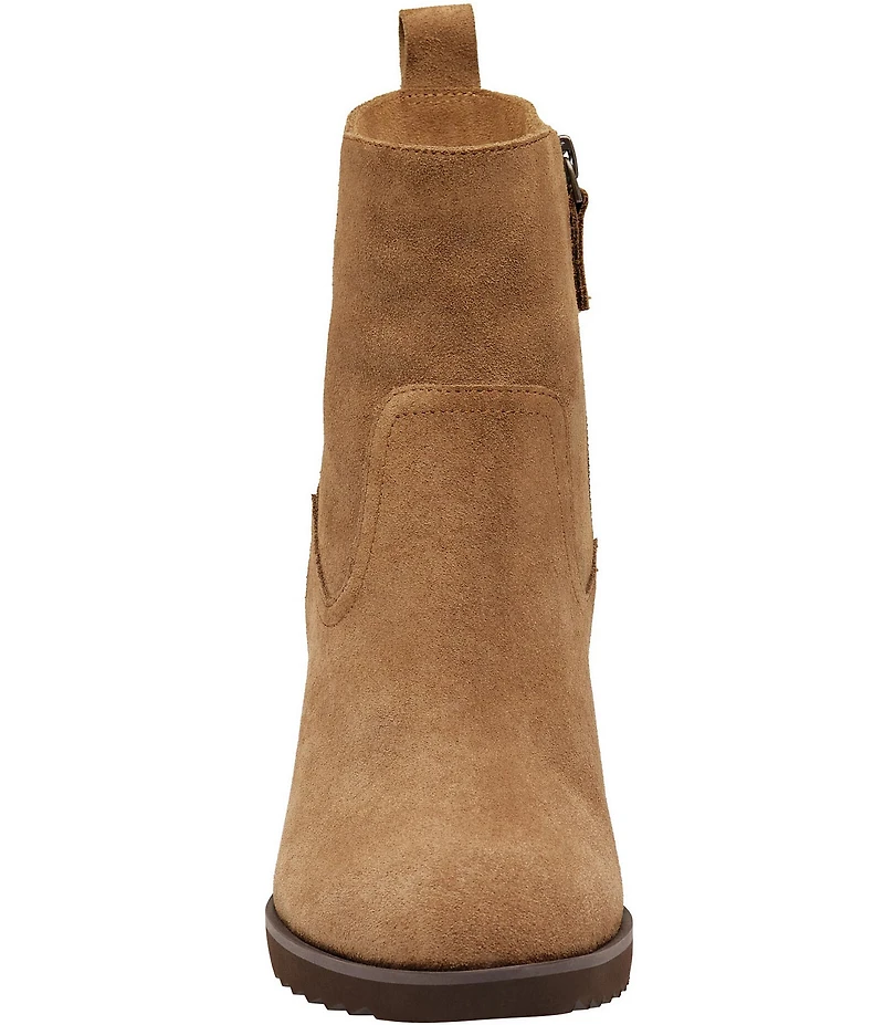 Johnston & Murphy Women's Izzie Waterproof Suede Booties