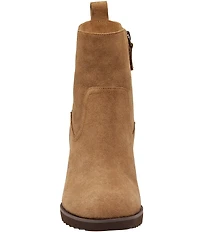 Johnston & Murphy Women's Izzie Waterproof Suede Booties