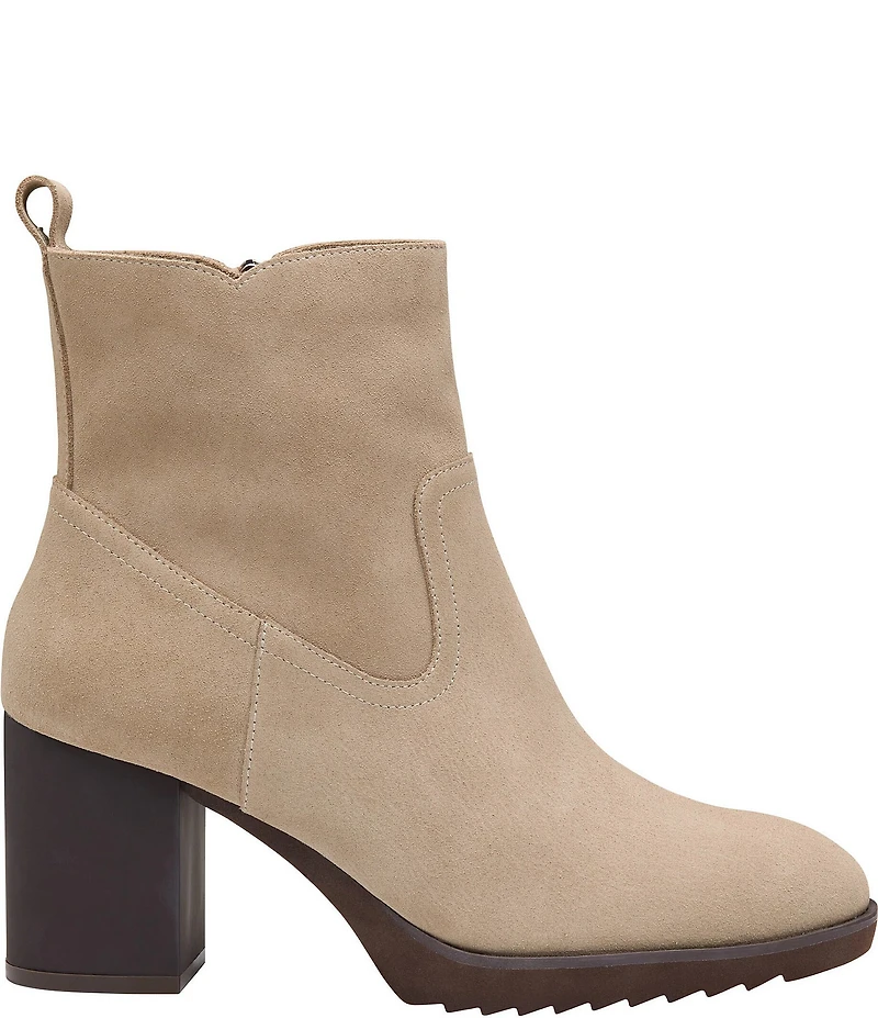 Johnston & Murphy Women's Izzie Waterproof Suede Booties