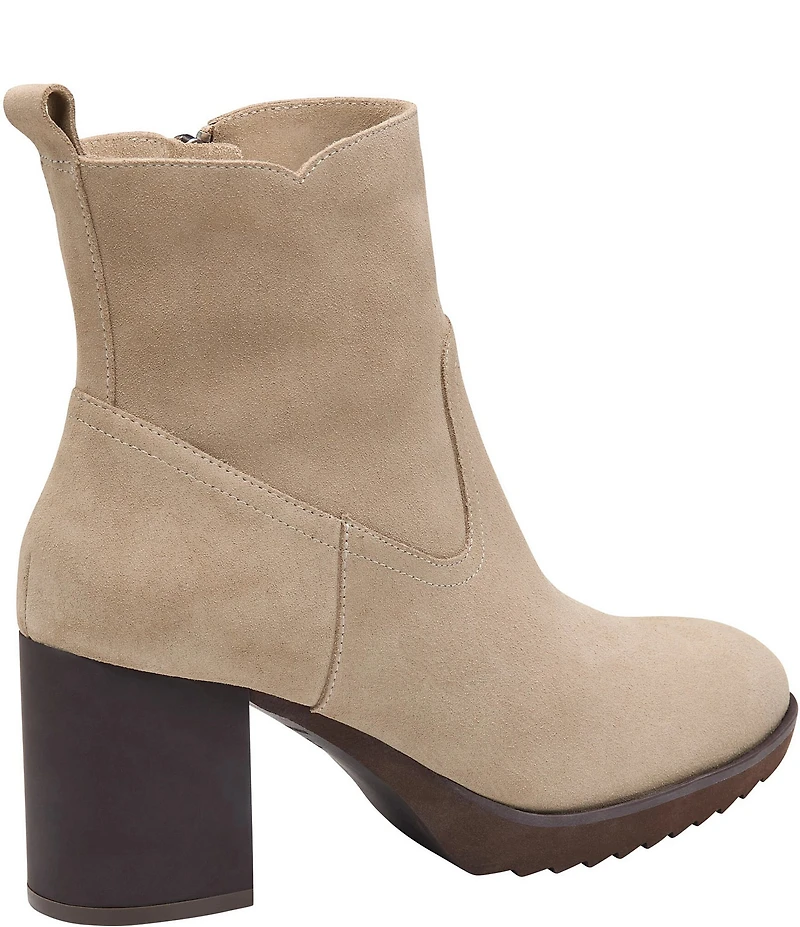Johnston & Murphy Women's Izzie Waterproof Suede Booties