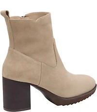 Johnston & Murphy Women's Izzie Waterproof Suede Booties