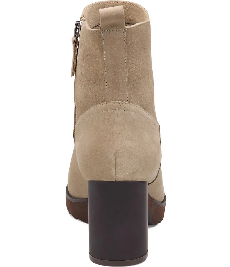 Johnston & Murphy Women's Izzie Waterproof Suede Booties