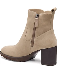 Johnston & Murphy Women's Izzie Waterproof Suede Booties