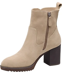 Johnston & Murphy Women's Izzie Waterproof Suede Booties