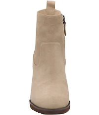 Johnston & Murphy Women's Izzie Waterproof Suede Booties