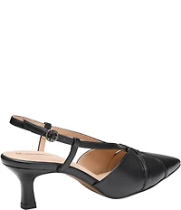 Johnston & Murphy Women's Lindsey Ring Detail Slingback Pumps