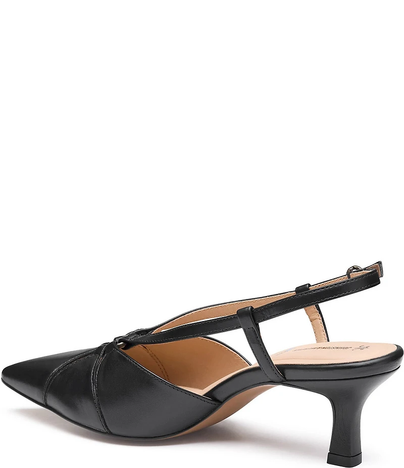 Johnston & Murphy Women's Lindsey Ring Detail Slingback Pumps