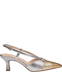 Johnston & Murphy Women's Lindsey Ring Detail Slingback Pumps
