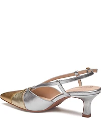 Johnston & Murphy Women's Lindsey Ring Detail Slingback Pumps
