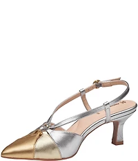 Johnston & Murphy Women's Lindsey Ring Detail Slingback Pumps