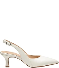 Johnston & Murphy Women's Lindsey Leather Slingback Pumps