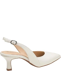 Johnston & Murphy Women's Lindsey Leather Slingback Pumps