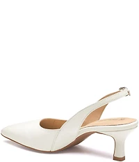 Johnston & Murphy Women's Lindsey Leather Slingback Pumps