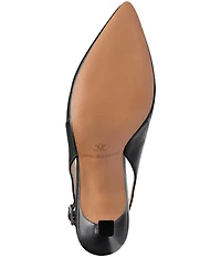 Johnston & Murphy Women's Lindsey Leather Slingback Pumps