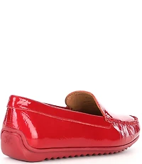 Johnston & Murphy Women's Melanie Patent Leather Slip On Venetian Loafers