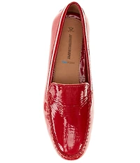 Johnston & Murphy Women's Melanie Patent Leather Slip On Venetian Loafers