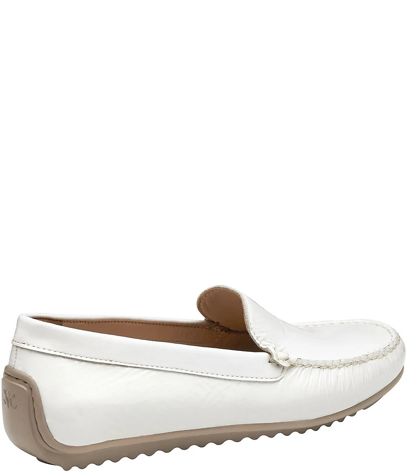Johnston & Murphy Women's Melanie Patent Leather Slip On Venetian Loafers