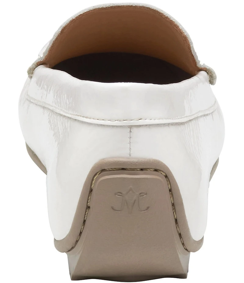 Johnston & Murphy Women's Melanie Patent Leather Slip On Venetian Loafers