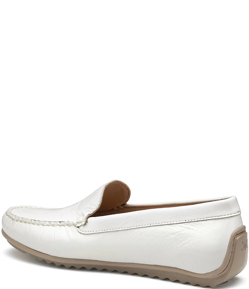 Johnston & Murphy Women's Melanie Patent Leather Slip On Venetian Loafers