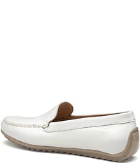 Johnston & Murphy Women's Melanie Patent Leather Slip On Venetian Loafers