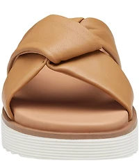 Johnston & Murphy Women's Mitzi Knotted Platform Slide Sandals