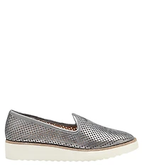 Johnston & Murphy Women's Mitzi Leather Perforated Venetian Loafers