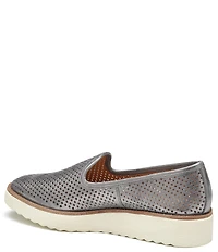 Johnston & Murphy Women's Mitzi Leather Perforated Venetian Loafers